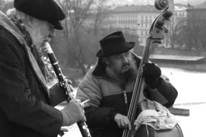 Musicians Busking